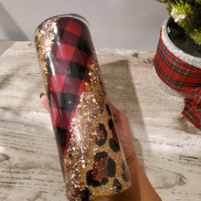 Load image into Gallery viewer, Red Buffalo Plaid Tumbler