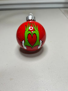 Grinch Christmas Ornament| Group of 4