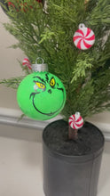 Load and play video in Gallery viewer, Grinch Christmas Ornament
