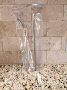 Single Stainless Steel Straw-Straight