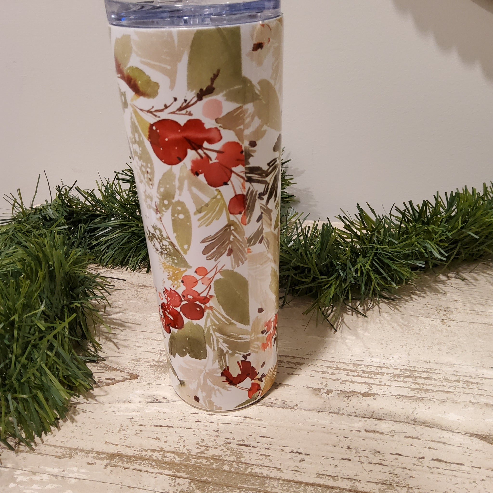 Flower Holiday Tumbler – Crafty Designs By Jalisa