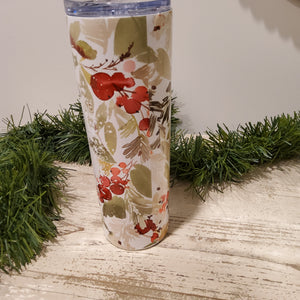 Flower Holiday Tumbler