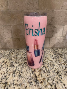 Makeup Beauty Consultant Inspired Tumbler