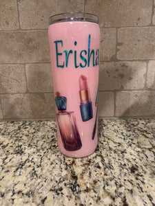 Makeup Beauty Consultant Inspired Tumbler