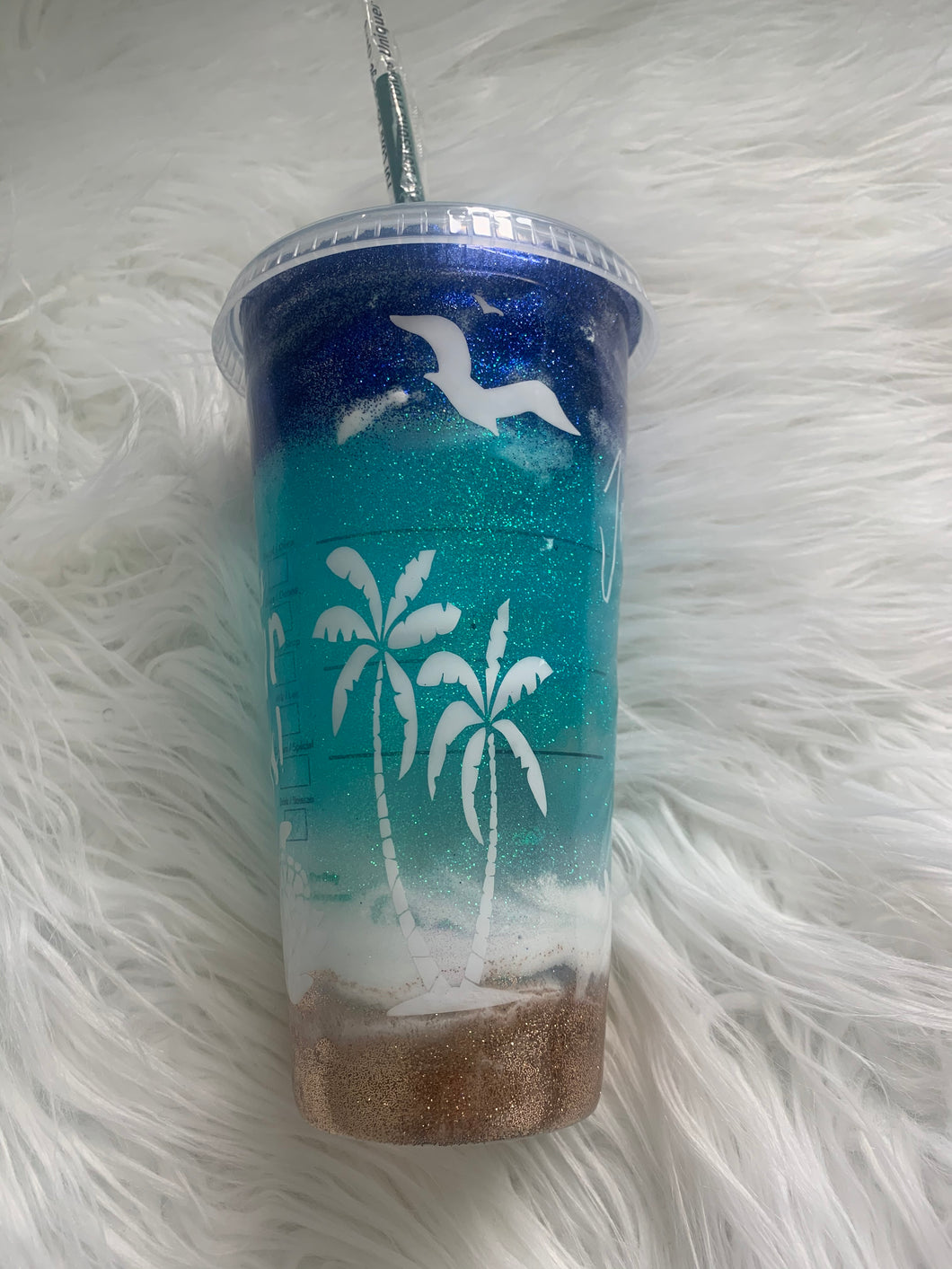 Custom Beach Cold Cup