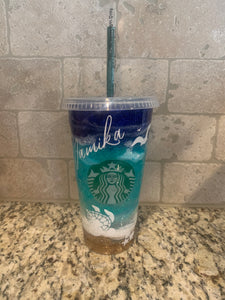 Custom Beach Cold Cup