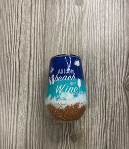 Beach Wine Tumbler