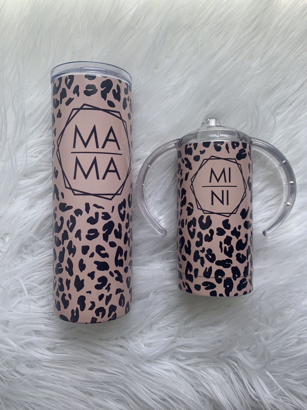 Mama & Mini Cheetah Set