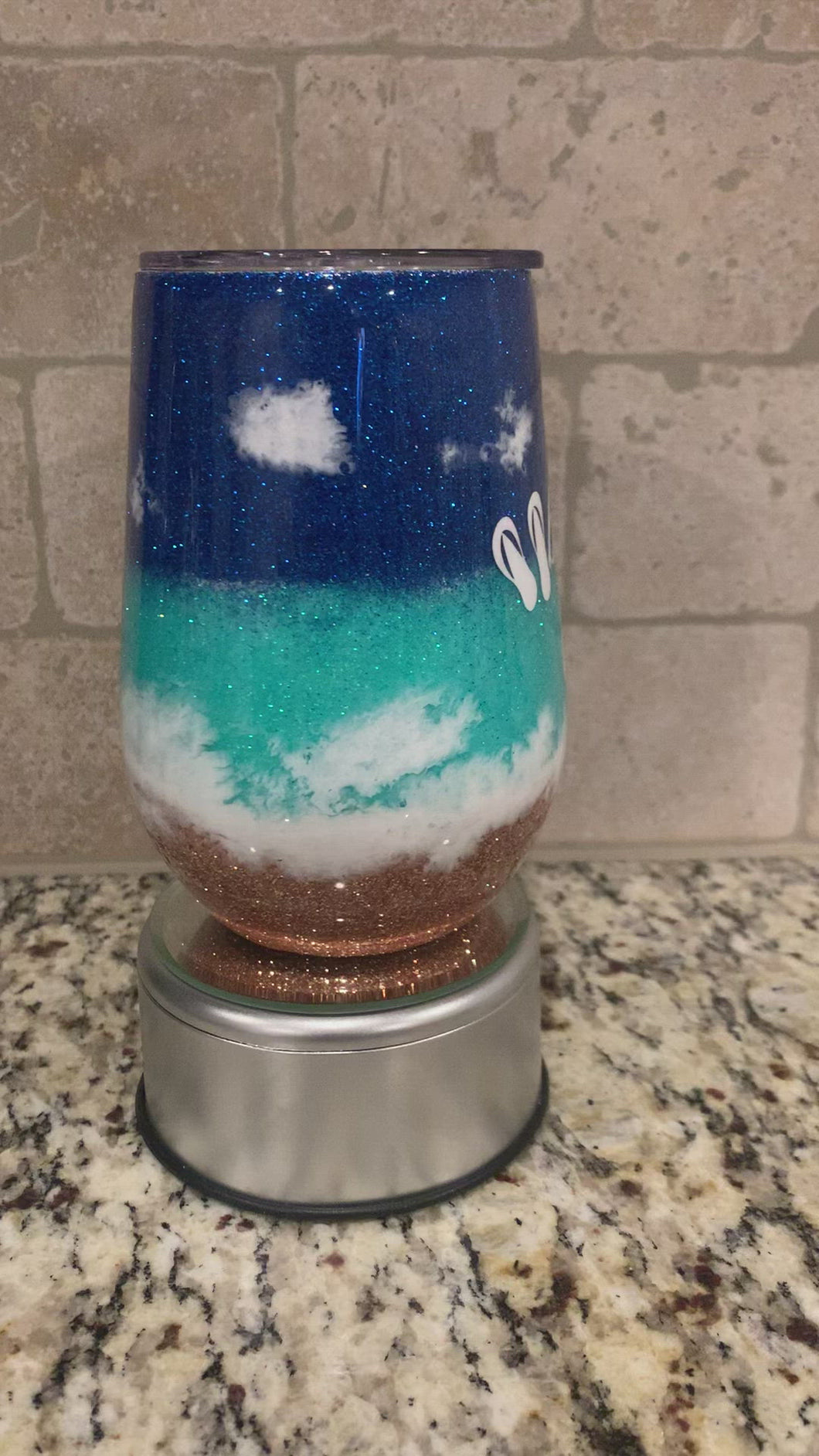 Beach Wine Tumbler