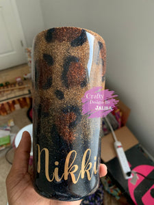 Cheetah Print Tumbler